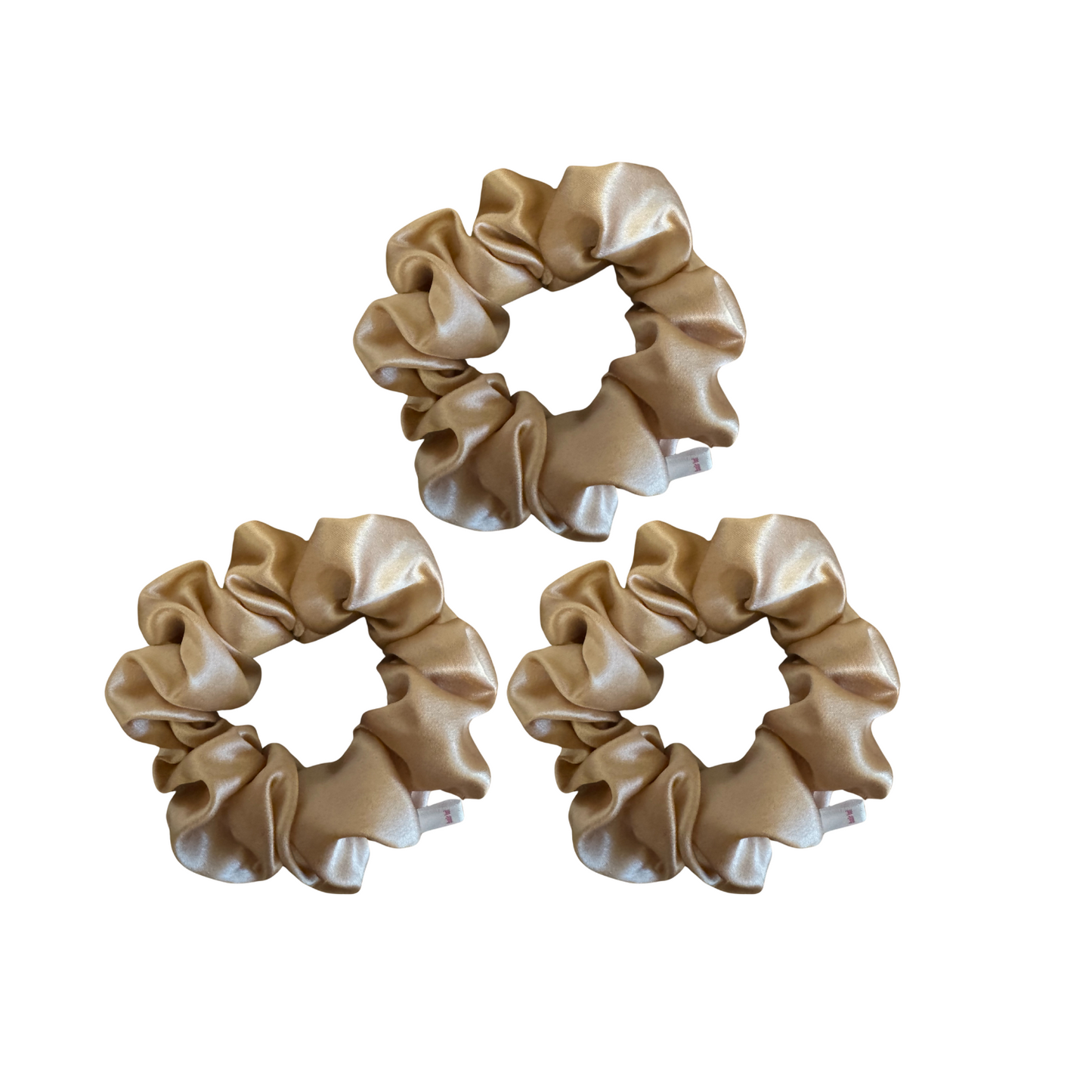 100% Silk hair bandi - Large in Rose Gold