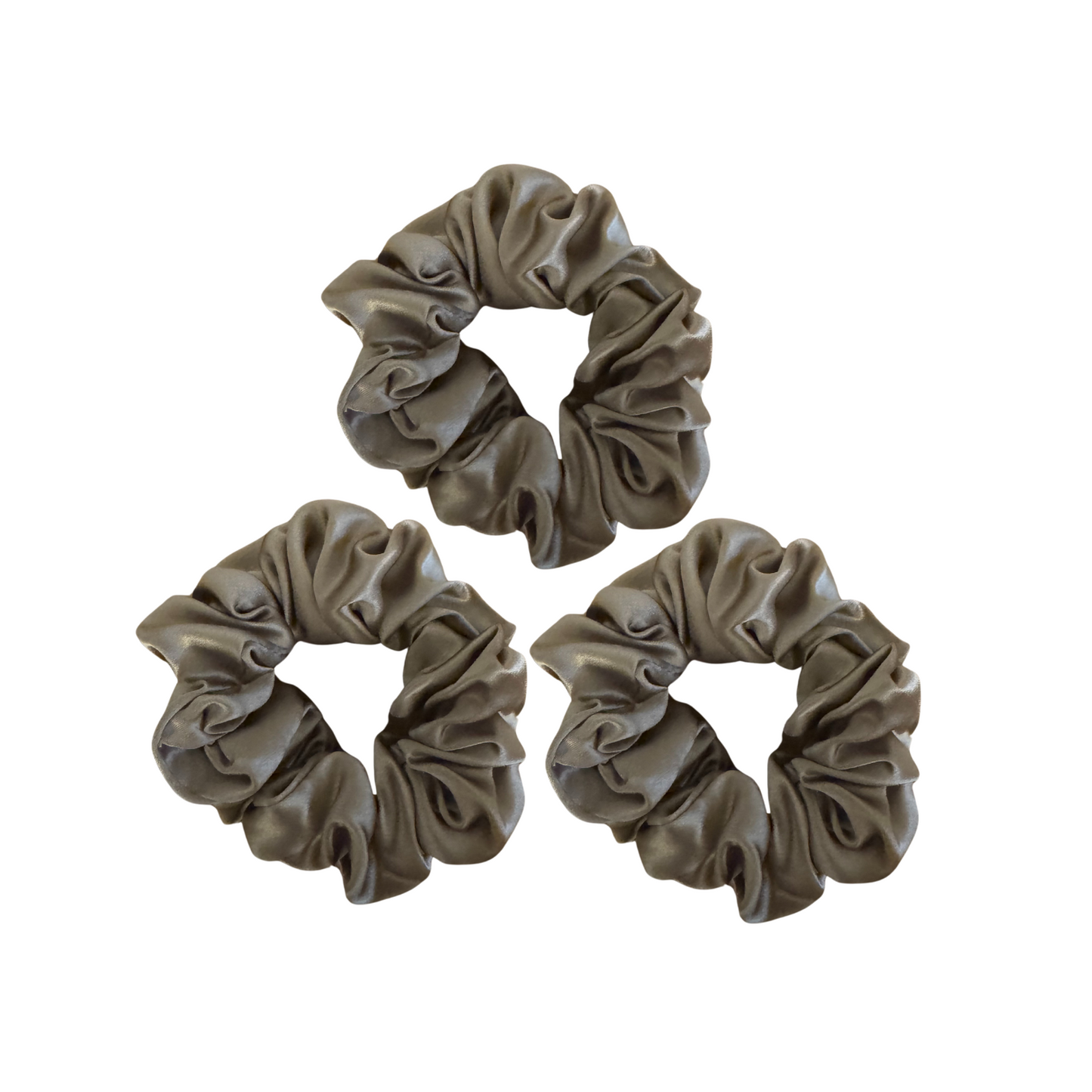 100% Silk hair bandi - Large in Champagne